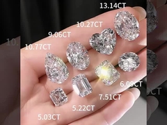 joyería crecida laboratorio del diamante