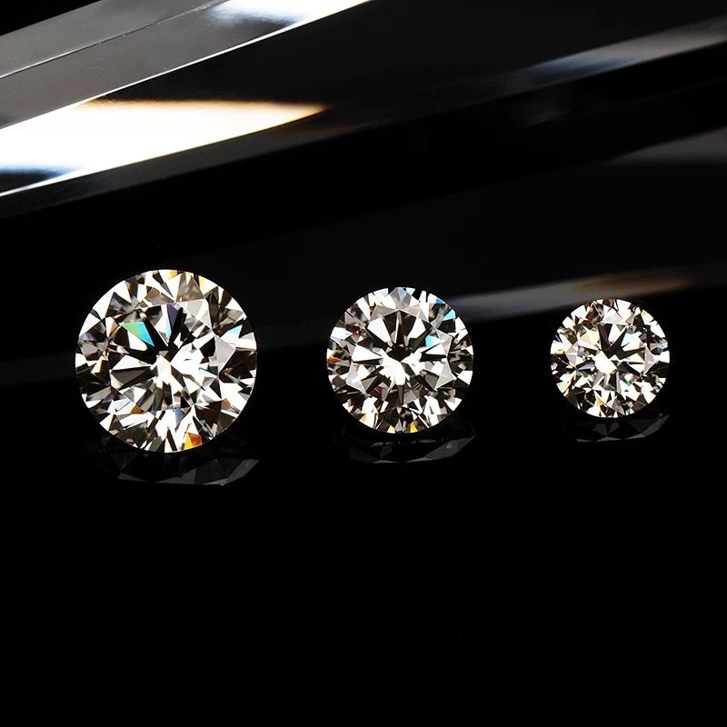 Calidad Diamante cultivado en laboratorio LuxuryShine VS2 forma redonda 1CT 2CT 3CT 4CT 5CT color D-F diamante blanco con certificado IGI fábrica