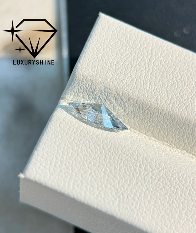 Calidad LuxuryShine VVS2 Marqués Forma 0.3-15ct Diamante cultivado en laboratorio Color D-F 3EX Piedras cortadas con Certificado IGI Diamante real fábrica