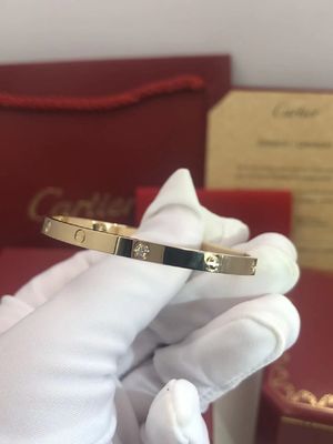 Calidad Diamantes del pequeño modelo 6 de la pulsera del oro del AMOR 18K para las mujeres/los hombres fábrica