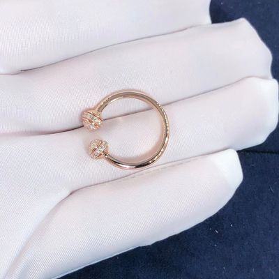 Calidad Círculo abierto Diamond Ring Approx de la posesión de Piaget de las mujeres. 0,34 Ct fábrica