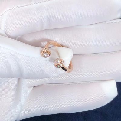 Calidad Círculo abierto Diamond Ring Approx de la posesión de Piaget de las mujeres. 0,34 Ct fábrica