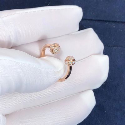 Calidad Círculo abierto Diamond Ring Approx de la posesión de Piaget de las mujeres. 0,34 Ct fábrica