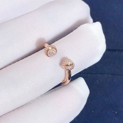 Calidad Círculo abierto Diamond Ring Approx de la posesión de Piaget de las mujeres. 0,34 Ct fábrica