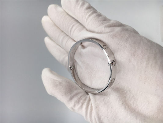 Calidad Oro blanco de lujo de la pulsera 18k del amor de la joyería de Diamond Jewelry de la novia fábrica