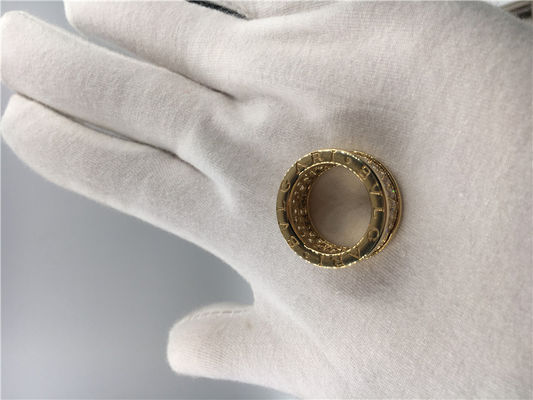 Calidad Alianzas de boda para hombre de la joyería de lujo, anillos de lujo de la joyería del vintage del oro amarillo 18k con los diamantes fábrica