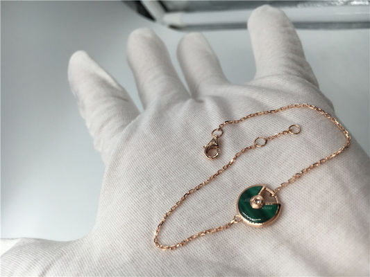 Calidad Amulette Necklace, cadena del collar del oro con el diamante/la piedra preciosa fábrica