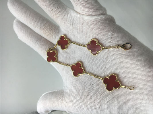 Calidad Pulseras personalizadas del oro con la firma, pulsera del brazalete del oro amarillo del vintage 18k fábrica