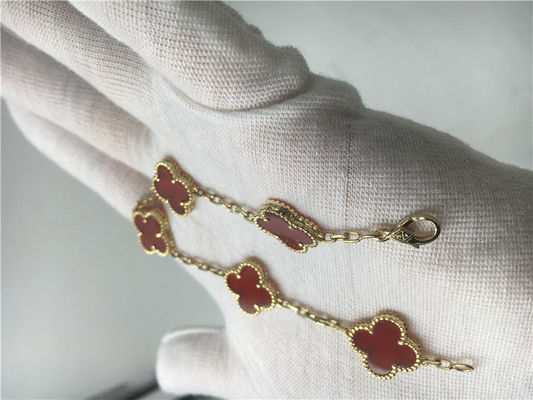 Calidad Pulseras personalizadas del oro con la firma, pulsera del brazalete del oro amarillo del vintage 18k fábrica