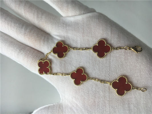 Calidad Pulseras personalizadas del oro con la firma, pulsera del brazalete del oro amarillo del vintage 18k fábrica