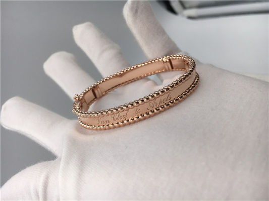 Calidad Pulsera hecha a mano del oro del lujo 18K ningún diamante/piedra preciosa con el certificado de la joyería fábrica