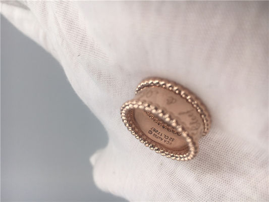 Calidad Vintage Rose Gold Engagement Rings, anillos de compromiso de la banda del oro de las mujeres fábrica