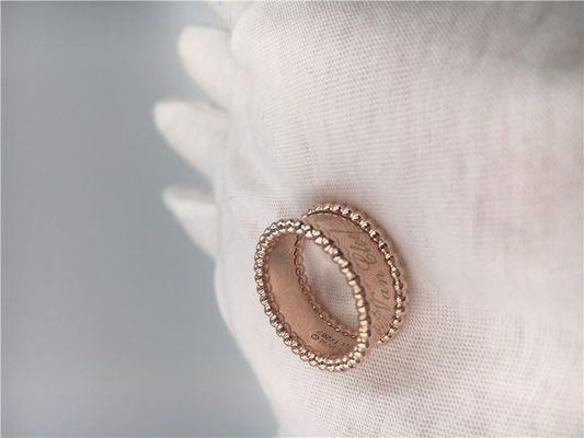 Calidad Vintage Rose Gold Engagement Rings, anillos de compromiso de la banda del oro de las mujeres fábrica