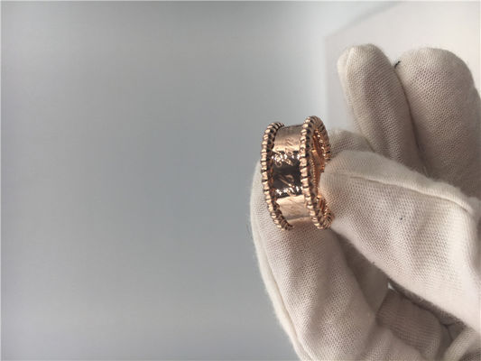 Calidad Vintage Rose Gold Engagement Rings, anillos de compromiso de la banda del oro de las mujeres fábrica