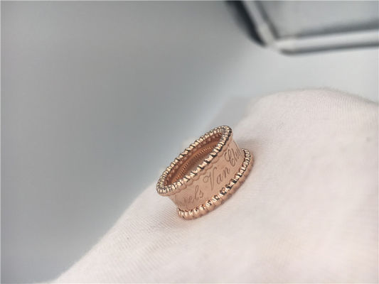 Calidad Vintage Rose Gold Engagement Rings, anillos de compromiso de la banda del oro de las mujeres fábrica