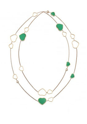 Calidad Collar de diamantes feliz de la joyería larga de Chopard de 0,15 quilates para casarse de las señoras fábrica