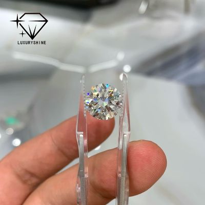 Calidad LuxuryShine 100% Diamante de verdad D-F Color VVS2 Blanco Forma redonda Excelente corte de laboratorio Diamantes cultivados con certificado IGI fábrica