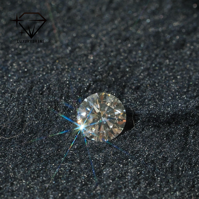 LuxuryShine VS1 Diamante cultivado en laboratorio 1ct 2ct 3ct 4ct 5ct Corte redondo Blanco excelente corte Certificado IGI