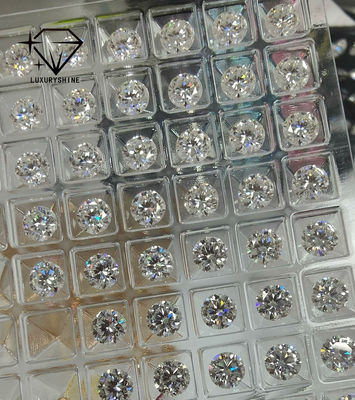 Calidad LuxuryShine VS1 Diamante cultivado en laboratorio 1ct 2ct 3ct 4ct 5ct Corte redondo Blanco excelente corte Certificado IGI fábrica