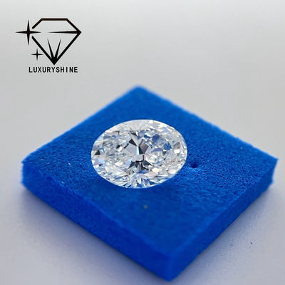 Calidad LuxuryShine Excelente Corte de Laboratorio Diamante de cultivo D-F Color Blanco Oval 0.1-10CT VS1 con Certificado IGI 3EX Piedras cortadas fábrica