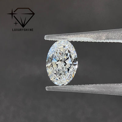 Calidad LuxuryShine Excelente Corte de Laboratorio Diamante de cultivo D-F Color Blanco Oval 0.1-10CT VS1 con Certificado IGI 3EX Piedras cortadas fábrica