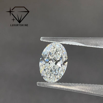 Calidad LuxuryShine Excelente Corte de Laboratorio Diamante de cultivo D-F Color Blanco Oval 0.1-10CT VS1 con Certificado IGI 3EX Piedras cortadas fábrica