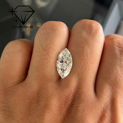 Calidad LuxuryShine VVS2 Marqués Forma 0.3-15ct Diamante cultivado en laboratorio Color D-F 3EX Piedras cortadas con Certificado IGI Diamante real fábrica