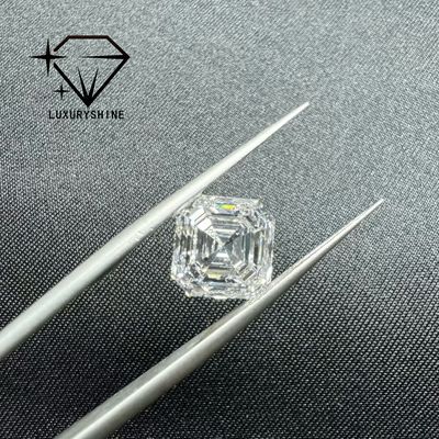 Calidad LuxuryShine VVS-VS 0.1-10CT Asscher Shape Lab Diamante maduro D-F Color diamante blanco con certificado IGI 3EX Piedras cortadas fábrica