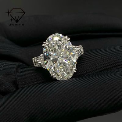 Joyería de lujo hecha a mano con opciones personalizables de color de diamante D E F