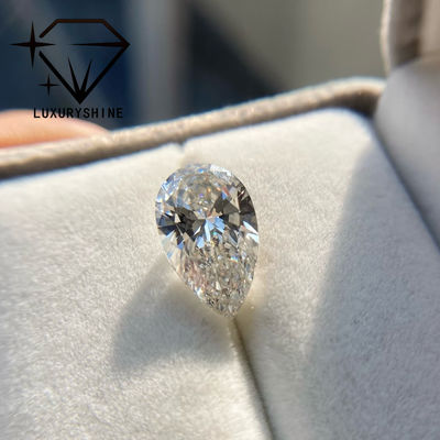 Calidad Peras cultivadas en laboratorio Diamante VVS-VS Claridad D-F Color Certificado IGI fábrica