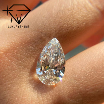 Calidad Peras cultivadas en laboratorio Diamante VVS-VS Claridad D-F Color Certificado IGI fábrica