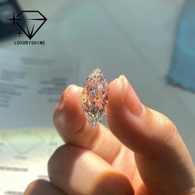 Calidad Diamante Marqués cultivado en laboratorio VVS-VS D-F Color Certificado IGI fábrica