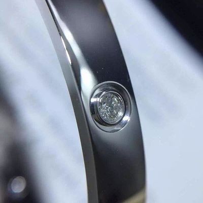 Calidad Oro del oro amarillo Diamonds18k de los diamantes de la pulsera 4 del amor de la joyería de la marca fábrica