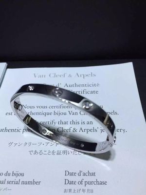 Calidad Oro del oro amarillo Diamonds18k de los diamantes de la pulsera 4 del amor de la joyería de la marca fábrica
