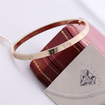 Calidad Oro amarillo fino de la pulsera SM 18K del amor del oro del llano B6047517 fábrica