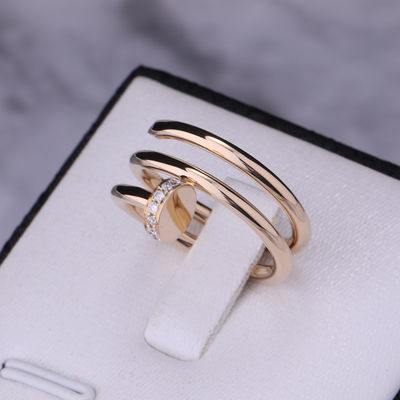 Calidad Diamantes del oro amarillo de Juste Un Clou Ring In 18k del clavo B4211800 fábrica