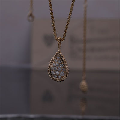Calidad Referencia pendiente JPN00554 de Boheme M Motif Medium Necklace del oro de China de la joyería de la serpiente de lujo de la fábrica fábrica