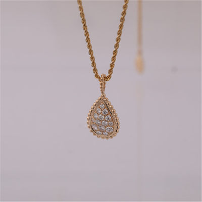 Calidad Referencia pendiente JPN00554 de Boheme M Motif Medium Necklace del oro de China de la joyería de la serpiente de lujo de la fábrica fábrica