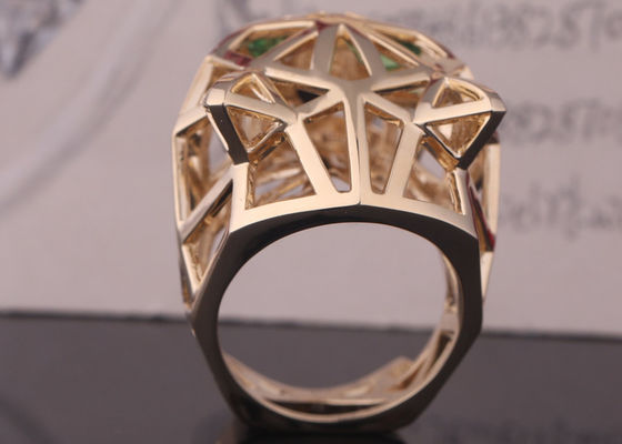 Calidad Ónix de PanthèRe De Cartier Ring Yellow Gold Tsavorite Garnets fábrica